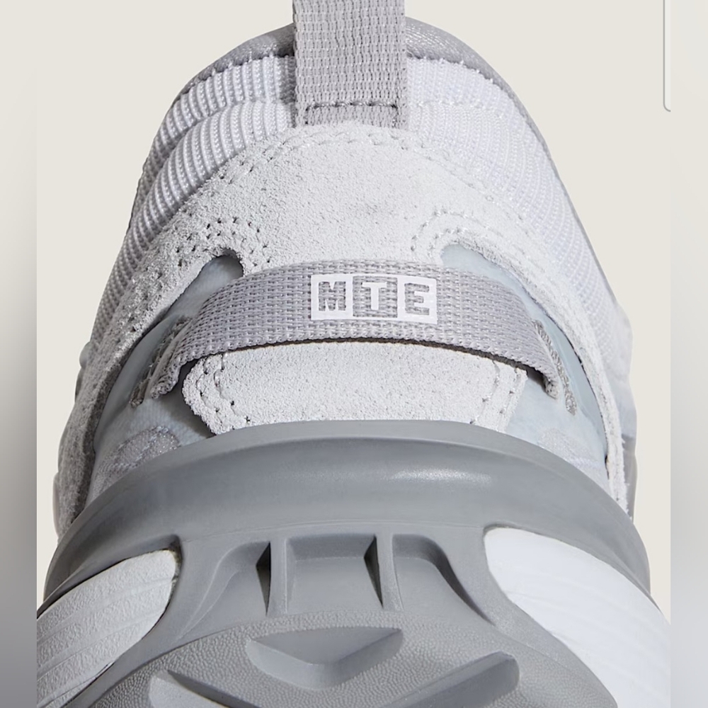 Vans Gray and White Athletic Shoes - Picture 9 of 14